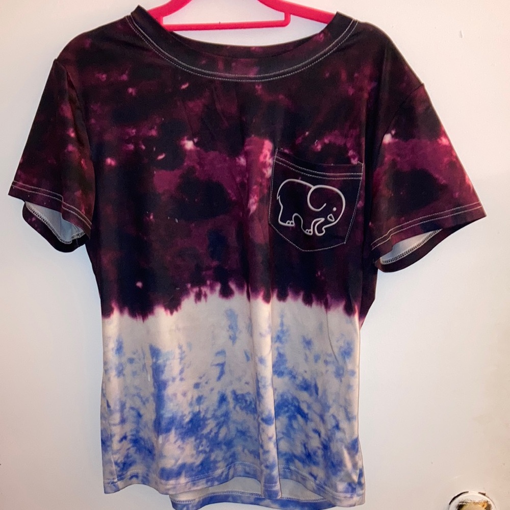 Ivory Ella tie-dye, neoprene shirt